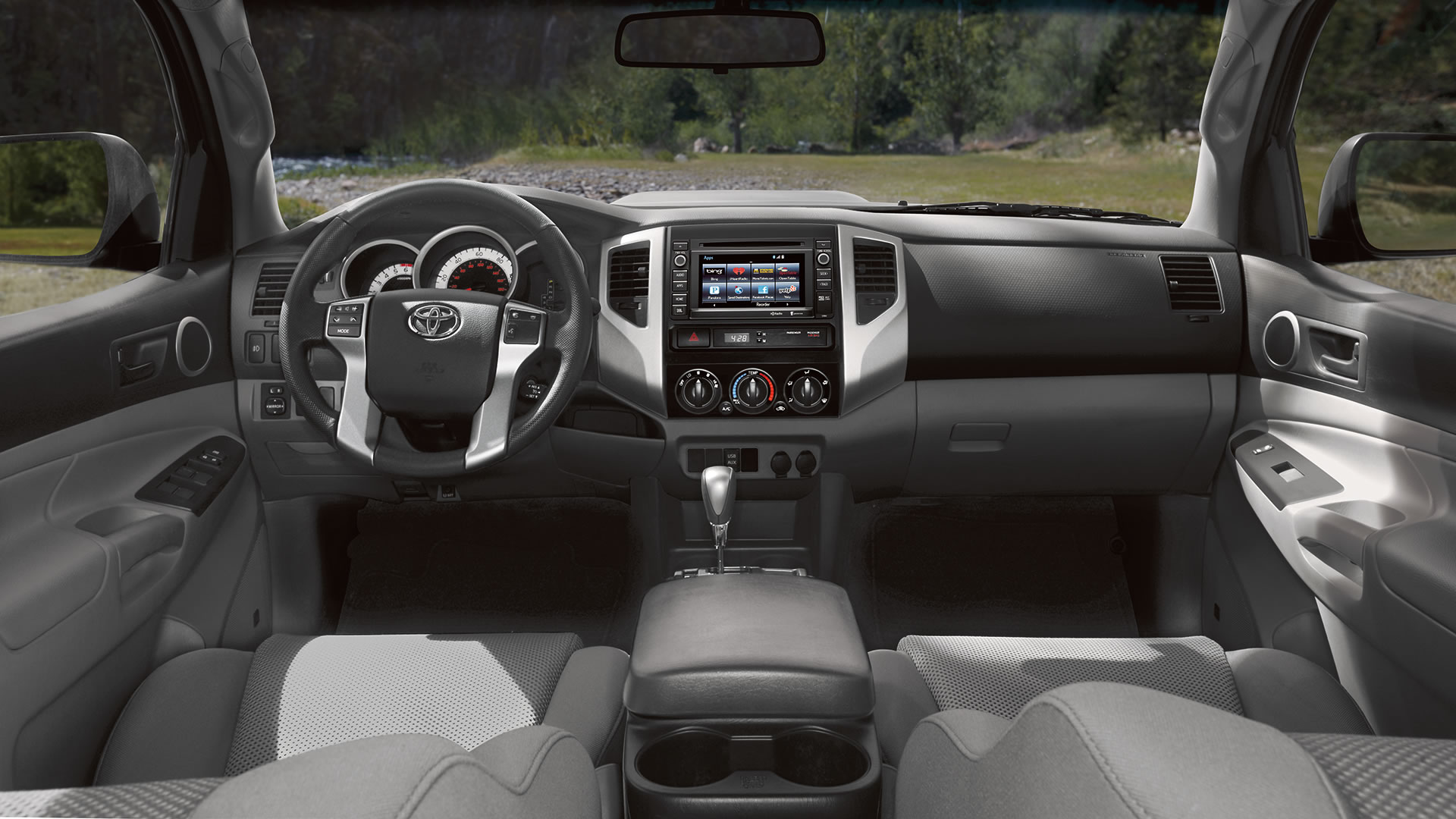 2012 Toyota Tacoma Service Manual Interior Rear Console